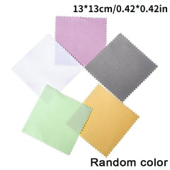 10pcs Microfiber Cleaning Cloth for Glasses Lens Phone Screen Jewelry Care Wipe