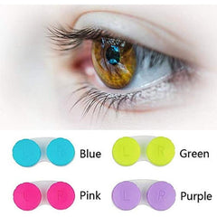 Colorful Lens Case Bulk Box Holder Container Storage Kit