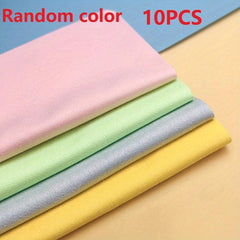 5pcs Ultra-fine Fiber Glasses Cleaning Cloth Jewelry Piano Screen Wiping