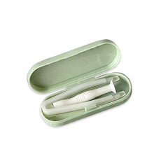 2 in 1 Lens Inserter & Remover Set: Suction Holder, Monthly & Daily Lenses Tool