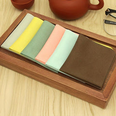 10pcs Microfiber Deer Velvet Glasses Cloth Random Cleaning Cloth