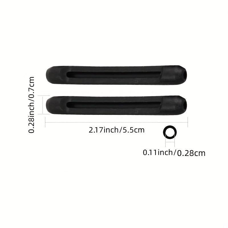 Non Slip Silicone Glasses Legs Sleeve, 4 Pairs
