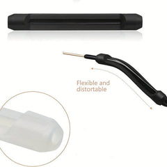 Non Slip Silicone Glasses Legs Sleeve, 4 Pairs
