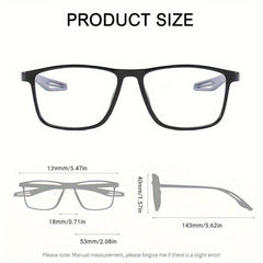 Ultra Light TR90 Presbyopic Glasses HD Anti Light Reading Glasses