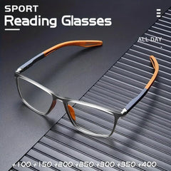 Ultra Light TR90 Presbyopic Glasses HD Anti Light Reading Glasses