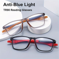 Funky Sports Anti Light Reading Glasses Men HD Aspheric Resin Lens