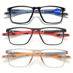 Funky Sports Anti Light Reading Glasses Men HD Aspheric Resin Lens