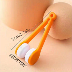 Glasses Cleaning Brush Clip Eyeglass Cleaner Tool Portable Mirror Cloth