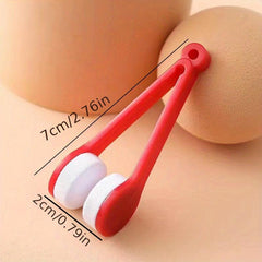 Glasses Cleaning Brush Clip Eyeglass Cleaner Tool Portable Mirror Cloth