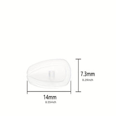 5 Pairs Silicone Nose Pads for Glasses Anti Slip Nose Pad Eyeglasses Repair