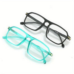 Colorful Squared Frame Reading Glasses Presbyopia Unisex Men Women 1.0-4.0 Power