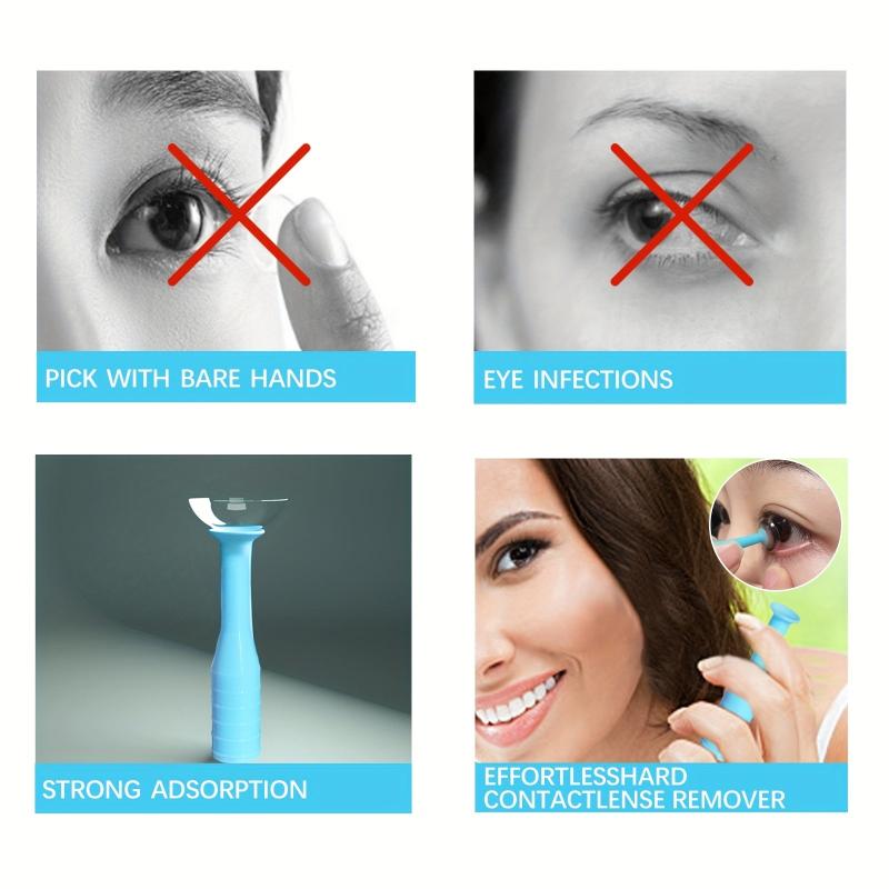 8pcs Scleral Lens Remover Tool for Travel & Prosthetic Eyes