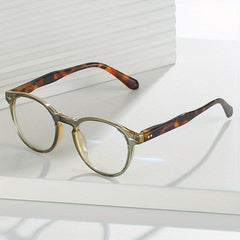 5PCS Round Frame PC Temples Colorful Spring Hinges Corrective Eyeglasses