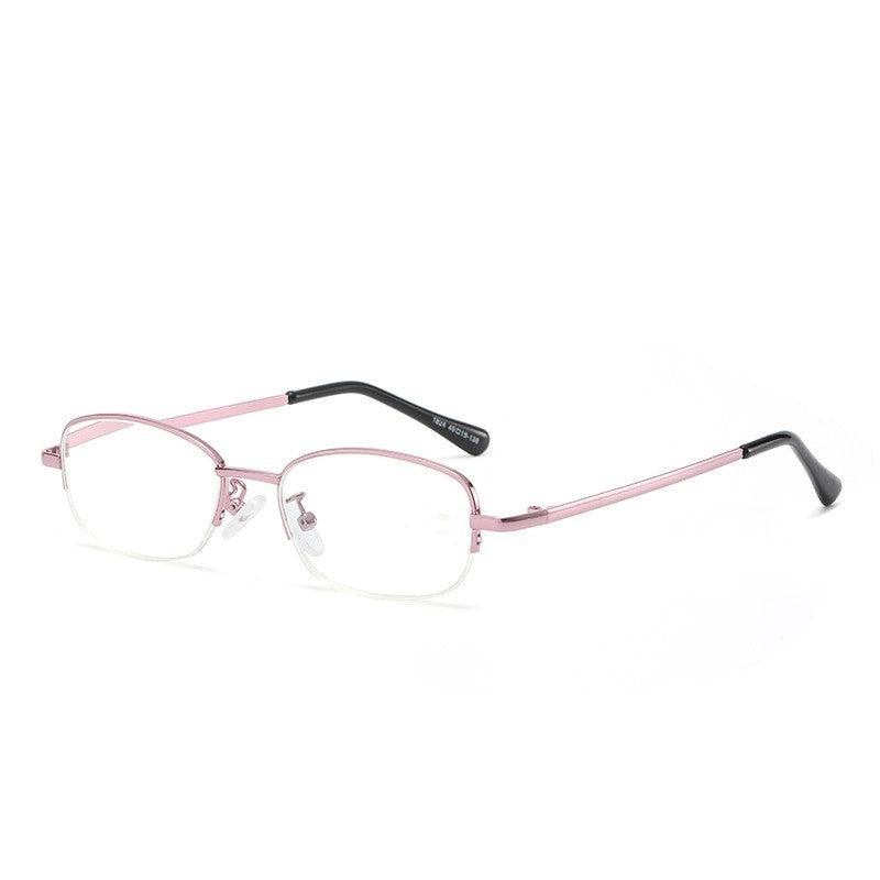 Metal Round Frame Gaming Glasses Light Blocking Lens Unisex Reading 1.0-4.0