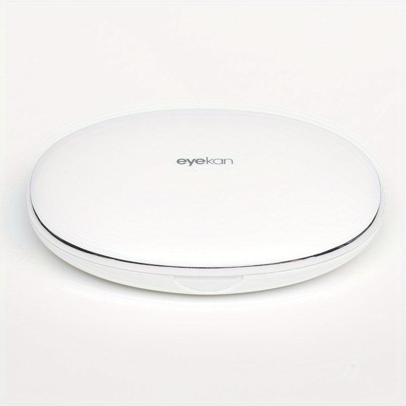 Lens Case Mini Travel Container with Remover Tool Tweezers and Leak-Proof Case