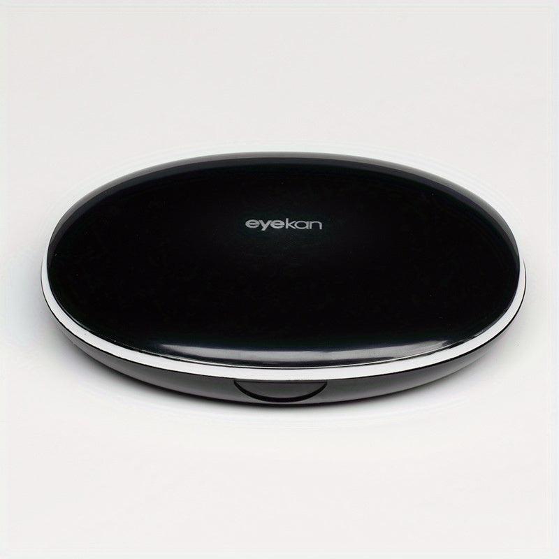 Lens Case Mini Travel Container with Remover Tool Tweezers and Leak-Proof Case
