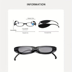 Folding Metal Frame Anti Light Portable Elderly Glasses