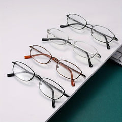 Light Blocking Glasses Spring Hinge Anti Eyestrain UV Ray Eyeglasses