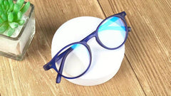 4Pack Light Blocking Reading Glasses Round Readers For Men Women
