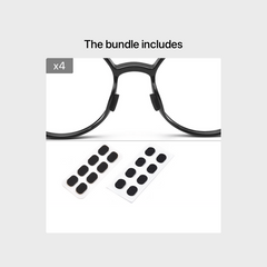8 Pairs Soft Foam Nose Pads for Glasses