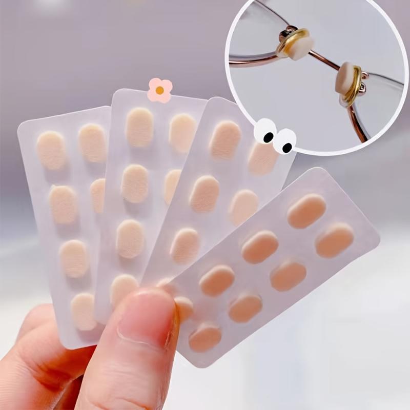 8 Pairs Soft Foam Nose Pads for Glasses