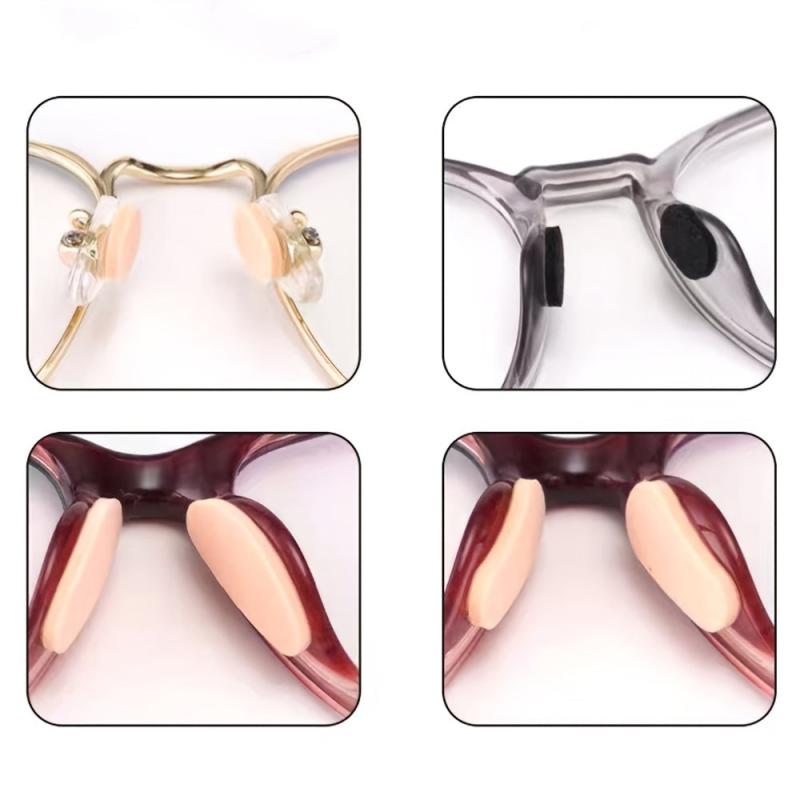 8 Pairs Soft Foam Nose Pads for Glasses