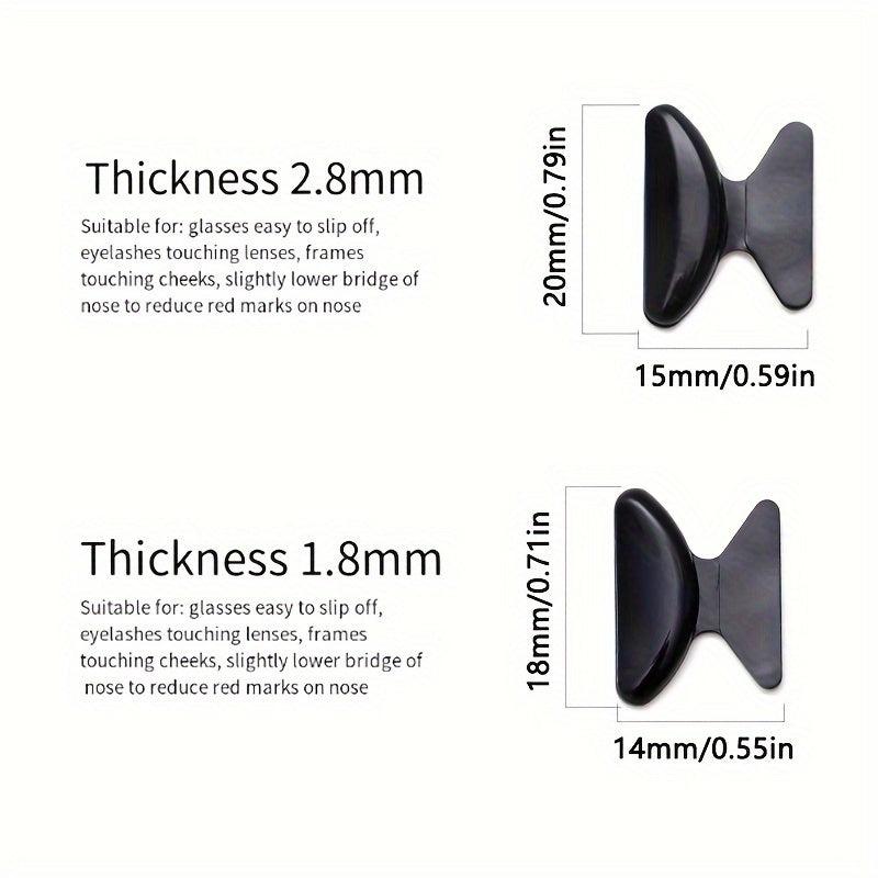 Butterfly Anti Slip Silicone Nose Pads for Glasses Firm Non-slip