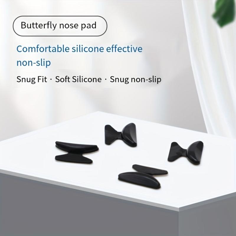Butterfly Anti Slip Silicone Nose Pads for Glasses Firm Non-slip
