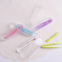 10 Pack Lens Remover Inserter Tool Case Set Tweezers Soft Tip Applicator