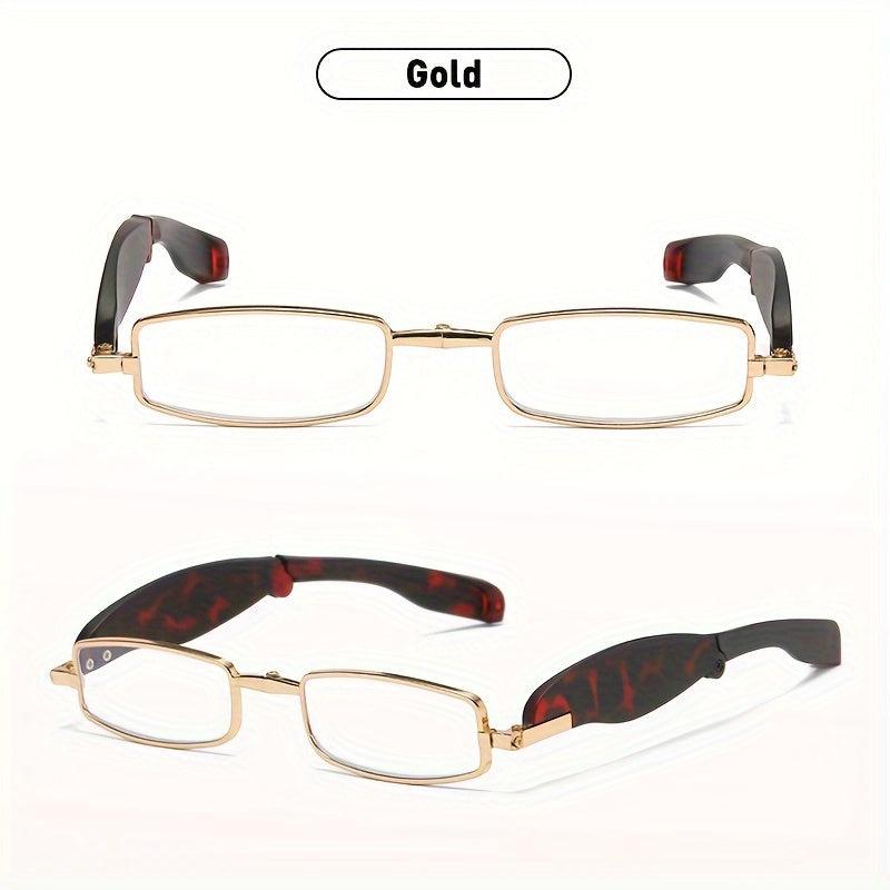 High End Rotating Folding Anti Light Reading Glasses For Men And Women