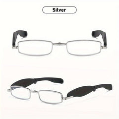 High End Rotating Folding Anti Light Reading Glasses For Men And Women