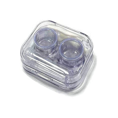 1pc Lens Case Colorful Box Holder Container Outdoor Mini Lens Soak Storage Kit