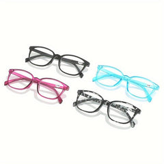 Squared Frame Reading Glasses 1.0-4.0 Unisex Men Women Corrective Eyeglasses