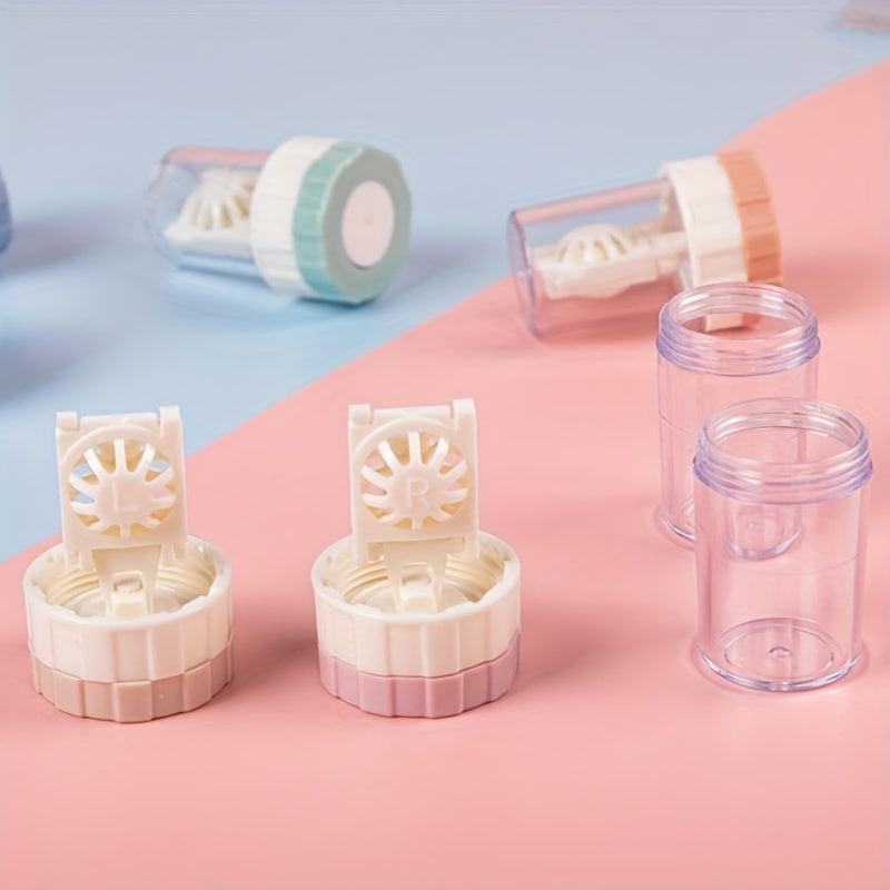 Small Lens Cleaner Portable Manual Rotating Lens Box Manual Cleaner