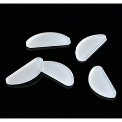 5 Pairs Adhesive Silicone Nose Pads for Glasses Non-slip Clear Thin Pads