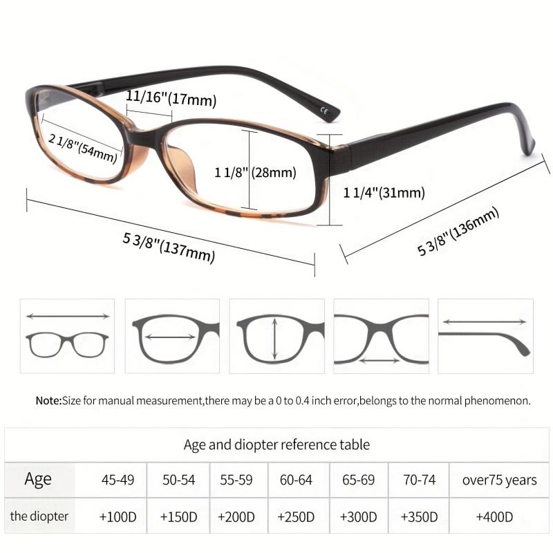 Women's Spring Hinge Reading Glasses