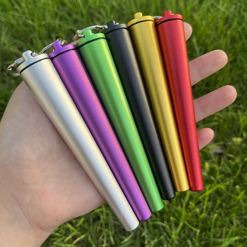 Aluminum Metal Smell Proof Cigarette Storage Holder