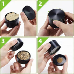 4 Layer Metal Grinder Spice Crusher Herb Grinder Kitchen Supplies