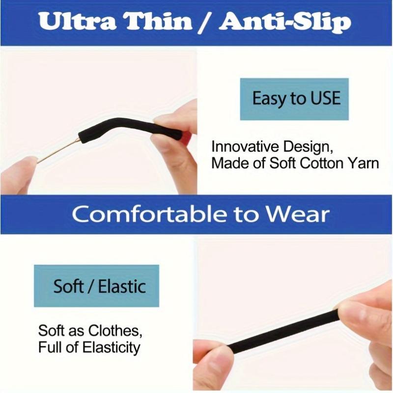 Soft Knitted Glasses Anti-slip Holder - Eyeglass Repair Kit