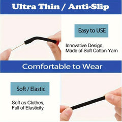 Soft Knitted Glasses Anti-slip Holder - Eyeglass Repair Kit