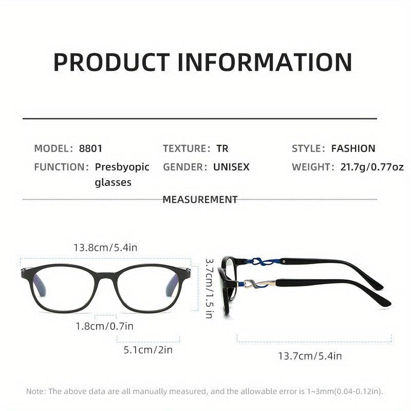 Presbyopia Reading Glasses Squared Frame