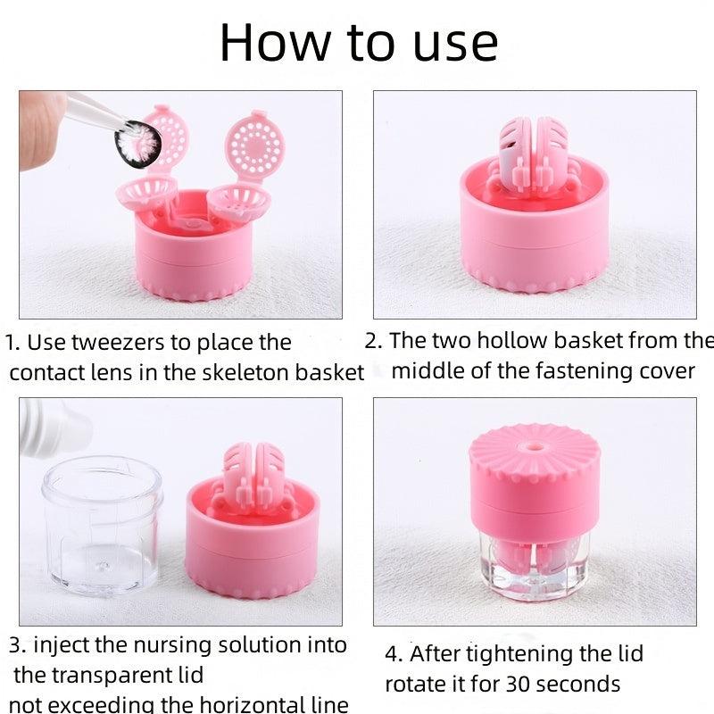 Portable Lens Cleaner Machine for Soft & Hard Lenses