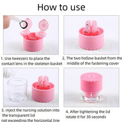 Portable Lens Cleaner Machine for Soft & Hard Lenses