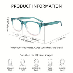 Light Blocking Glasses for Men Women Rectangular Computer Glasses