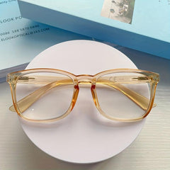 Light Block Reading Glasses Anti UV Ray Oversized Sunglasses