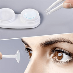 Lens Travel Kit Portable Box with Cleaner & Washer