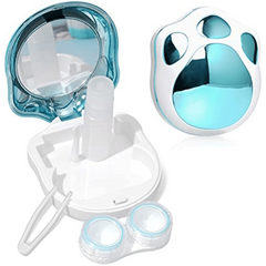 Lens Travel Kit Portable Box with Cleaner & Washer