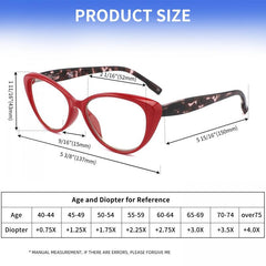 4pack Women's Computer Glasses Anti-glare UV Glasses
