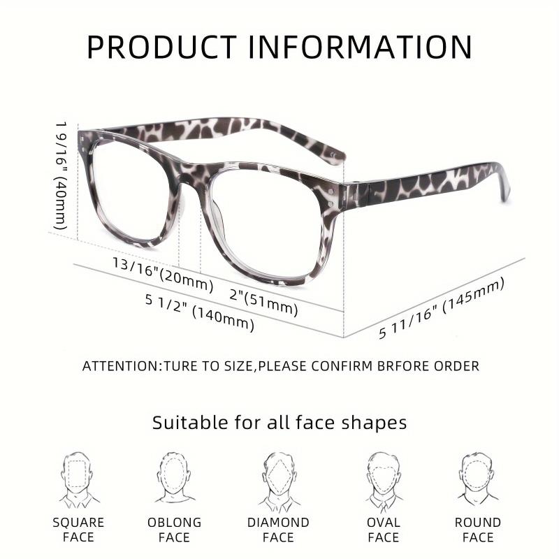 4Pack Light Blocking Glasses Stylish Computer Eyeglasses