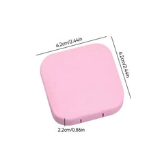 4 Travel Lens Case Easy Carry Mini Box Multicolour